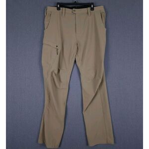 Stoic Pants Mens Large‎ (Fits 36x33) Beige Technical Softshell Hiking Gorpcore